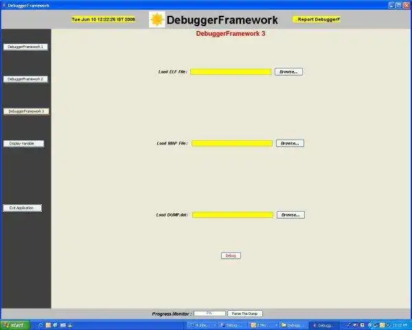 Download de webtool of webapp DebuggerFramework