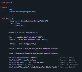 Download web tool or web app decimal