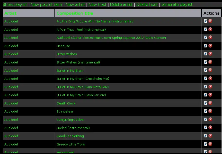 Muat turun alat web atau apl web Def Playlist Manager