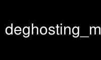 Uruchom deghosting_mask u dostawcy bezpłatnego hostingu OnWorks przez Ubuntu Online, Fedora Online, emulator online Windows lub emulator online MAC OS