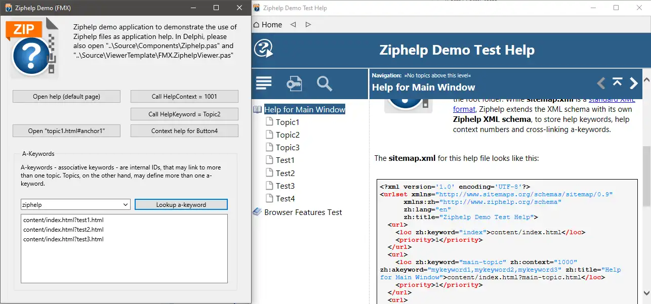 Download web tool or web app Delphi Cross-Platform Application Help