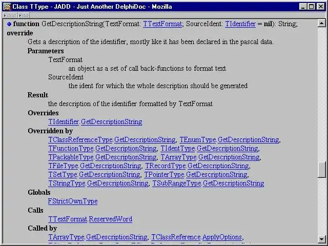 Download web tool or web app DelphiDoc - JADD to run in Linux online