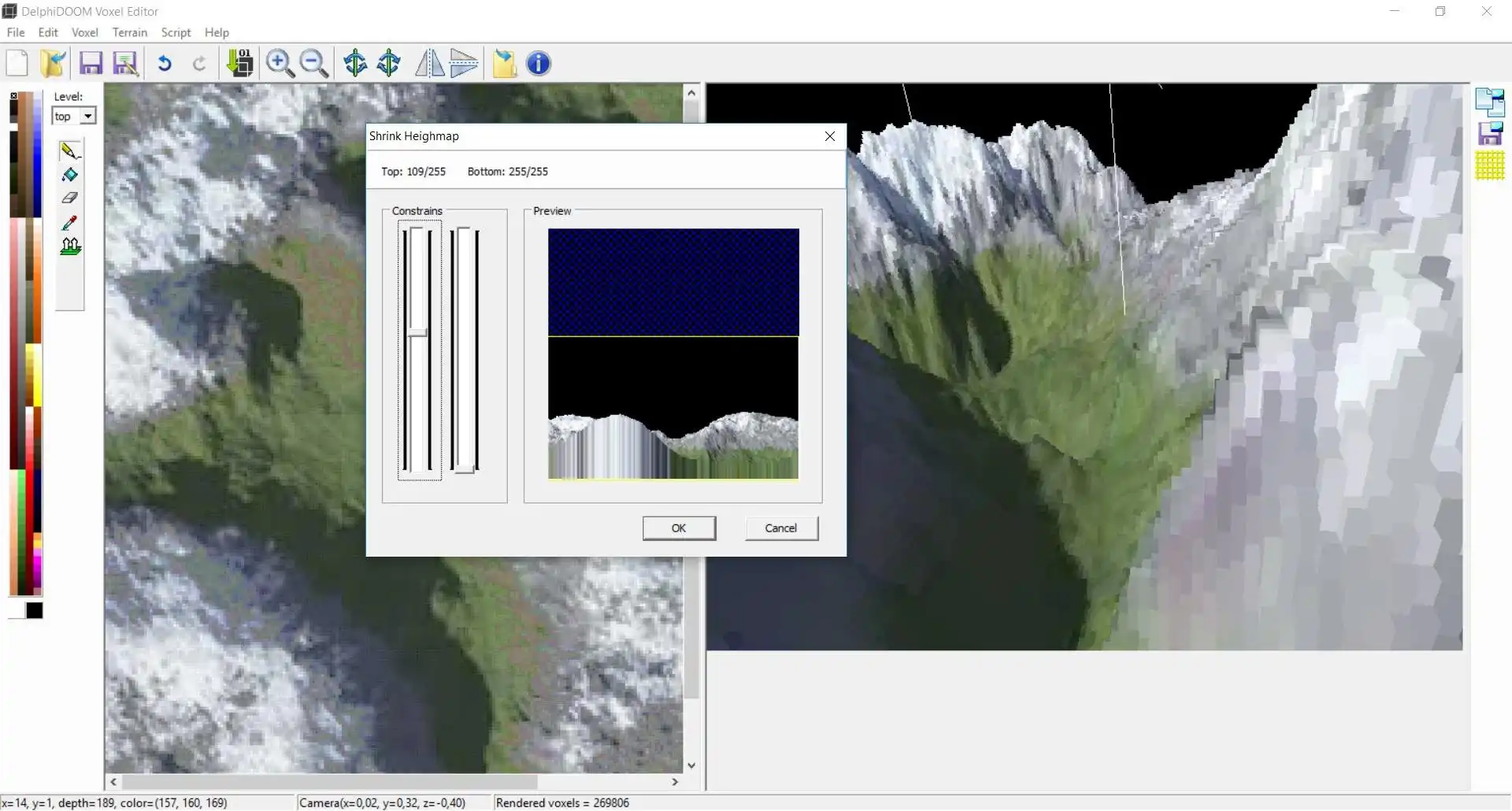 Download web tool or web app DelphiDoom Voxel Editor to run in Windows online over Linux online