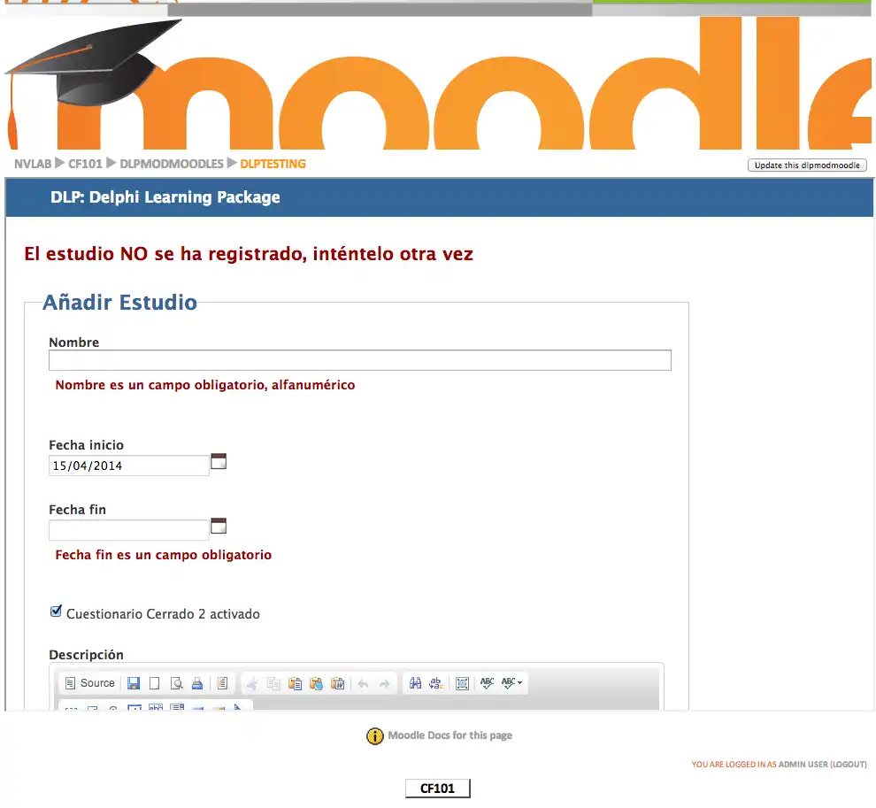 Download web tool or web app Delphi Learning Package for Moodle