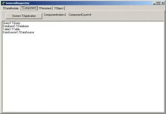 Download web tool or web app Delphi Runtime Inspector