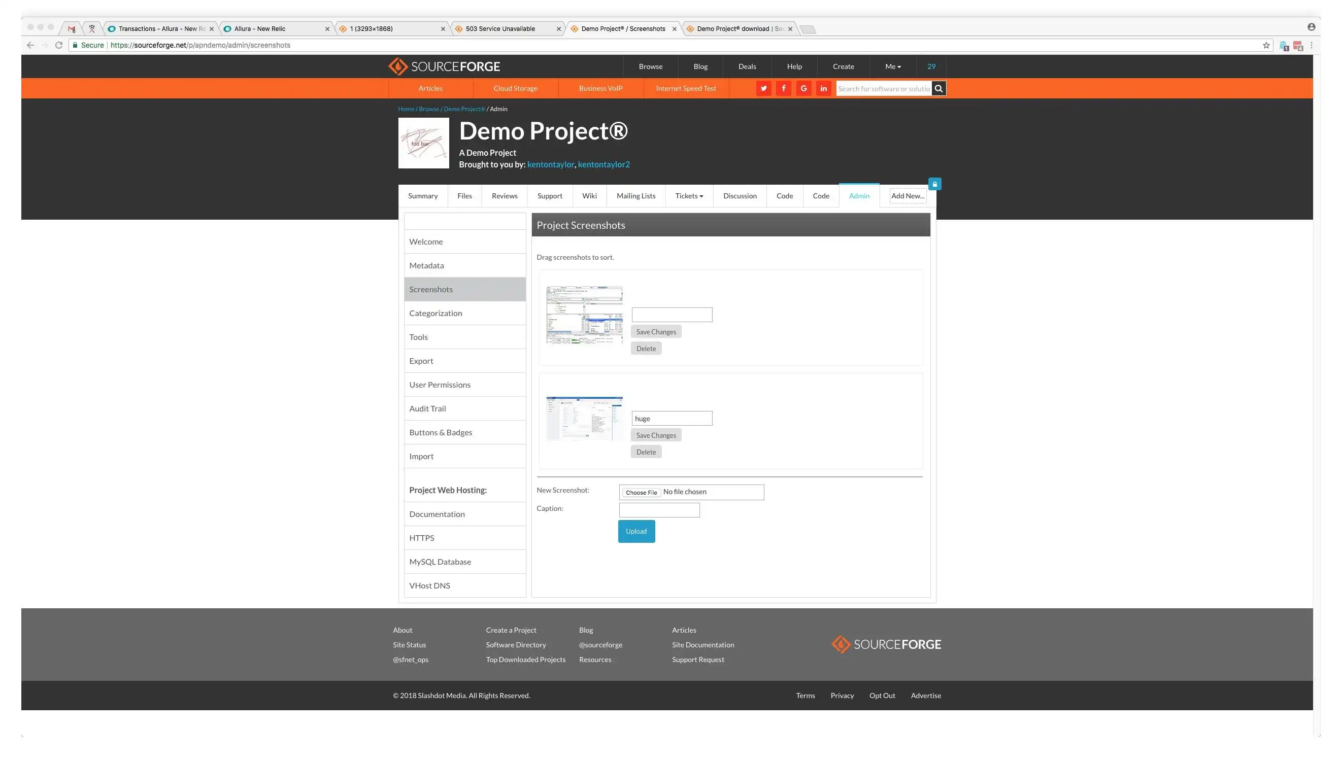 Baixe a ferramenta web ou aplicativo web Demo Project®