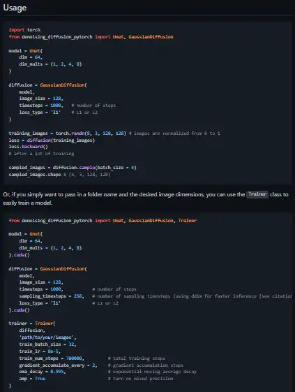 Descărcați instrumentul web sau aplicația web Modelul probabilistic de difuzie de denoisare