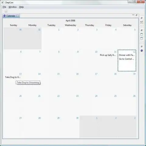 Download web tool or web app DepCon Contact Manager