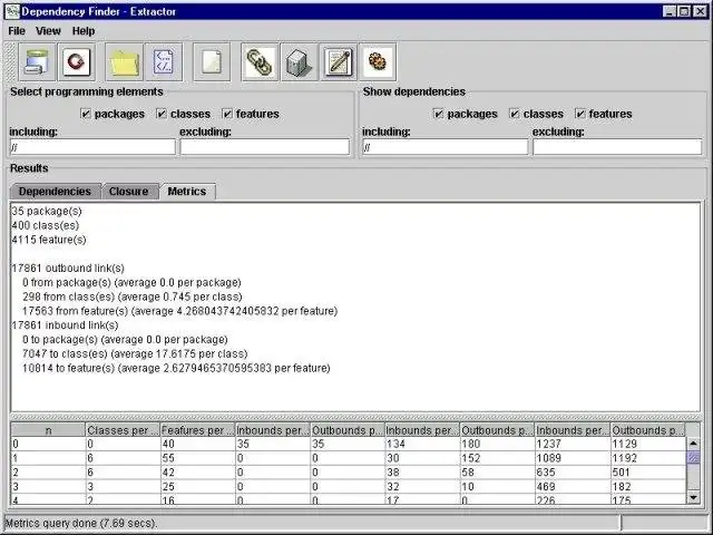 Tải xuống công cụ web hoặc ứng dụng web Công cụ tìm kiếm sự phụ thuộc