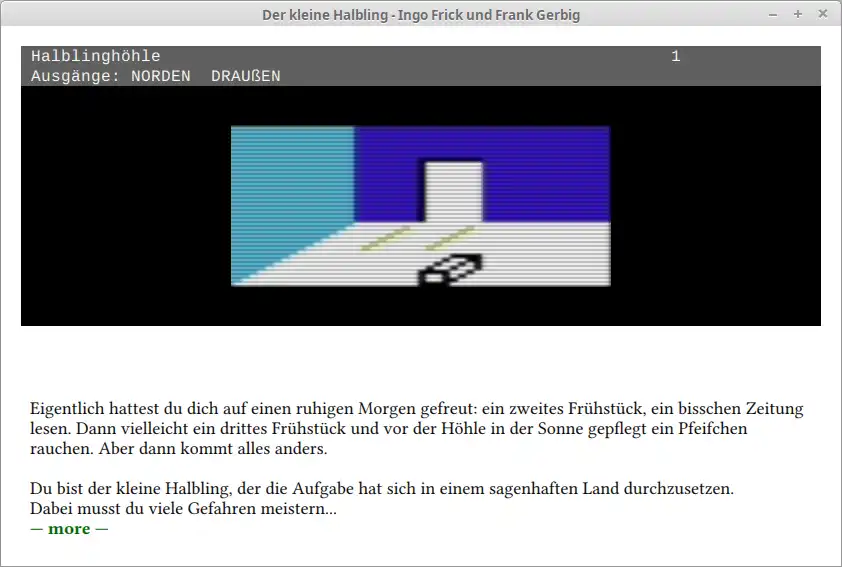 הורד את כלי האינטרנט או את אפליקציית האינטרנט Der kleine Halbling להפעלה בלינוקס באופן מקוון