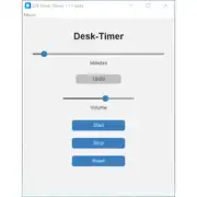 הורדה חינם של אפליקציית Desk-Timer Windows להפעלת יין מקוון ב-Ubuntu Online, Fedora Online או Debian Online