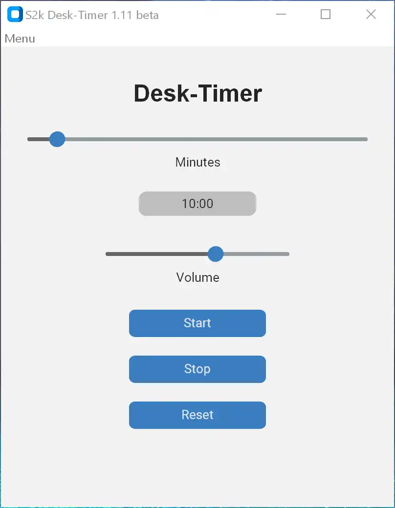 הורד כלי אינטרנט או אפליקציית אינטרנט Desk-Timer