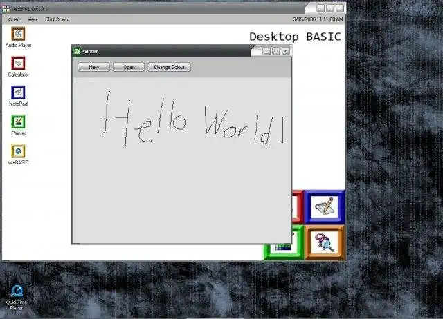 Download web tool or web app Desktop BASIC
