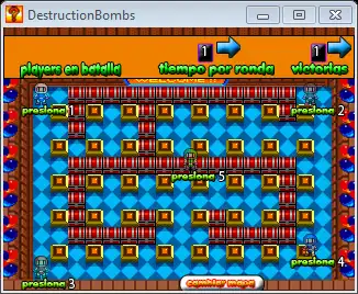 הורד את כלי האינטרנט או אפליקציית האינטרנט DestructionBombs להפעלה ב-Windows באופן מקוון דרך לינוקס מקוונת