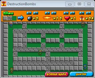 הורד את כלי האינטרנט או אפליקציית האינטרנט DestructionBombs להפעלה ב-Windows באופן מקוון דרך לינוקס מקוונת