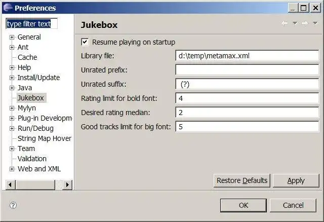 Download web tool or web app Developers Jukebox