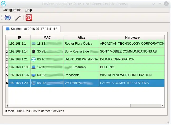 Download web tool or web app devicesinlan