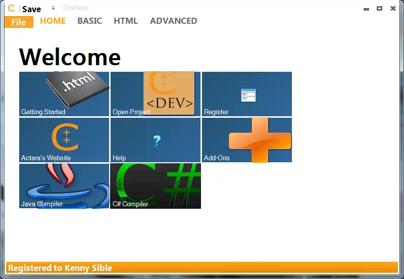 Download web tool or web app DevNote