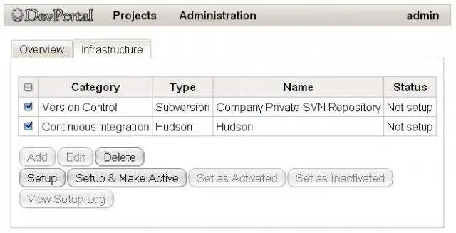 Download web tool or web app DevPortal