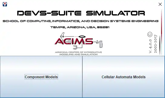 Download web tool or web app DEVS-Suite Simulator to run in Windows online over Linux online