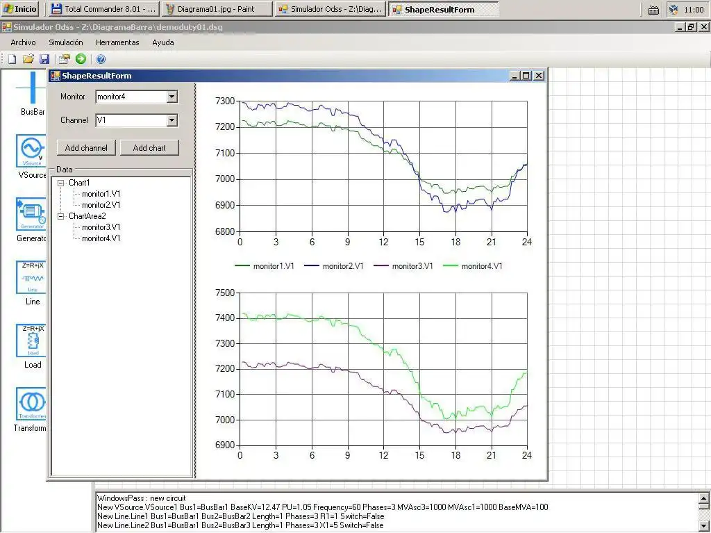 Download web tool or web app DiagramaBarra to run in Linux online