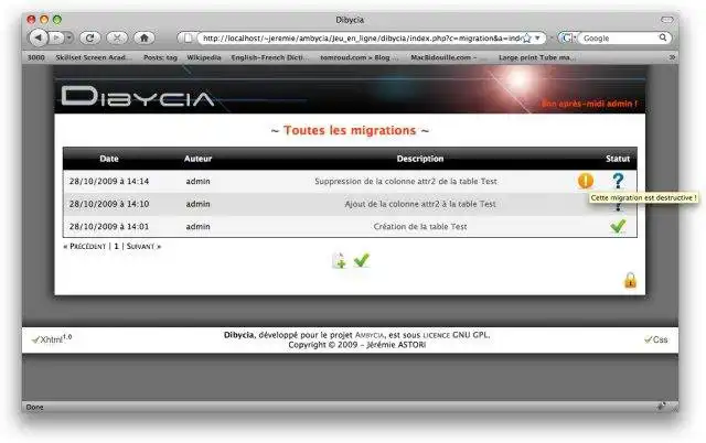 Download web tool or web app Dibycia