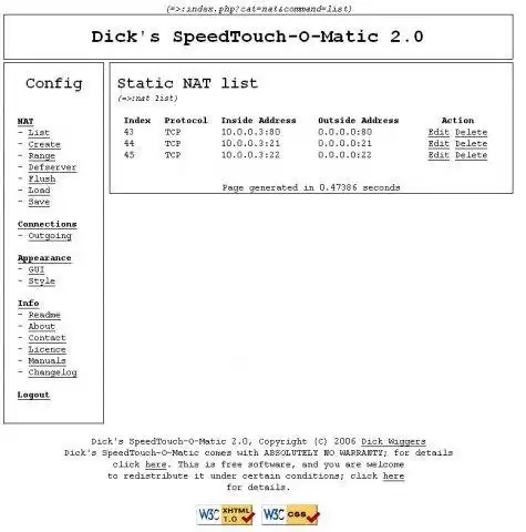 Загрузите веб-инструмент или веб-приложение Dicks SpeedTouch-O-Matic