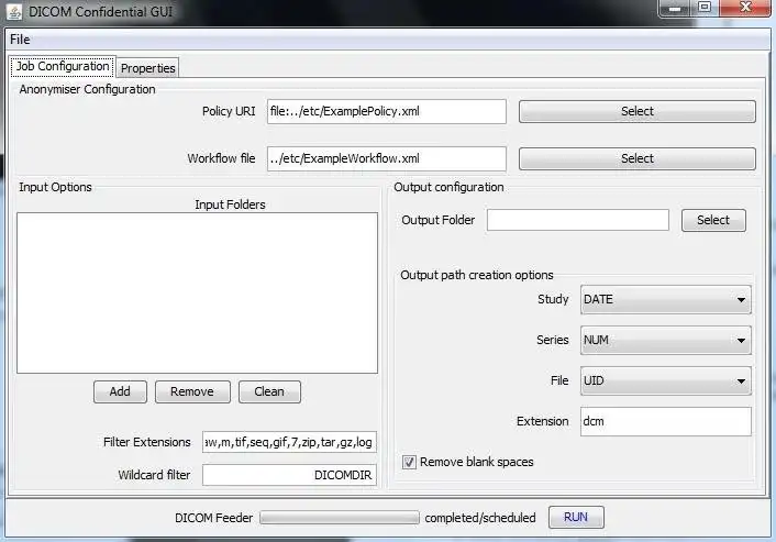 Download web tool or web app DICOM Confidential