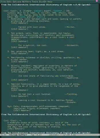 Télécharger l'outil Web ou l'application Web DictEm - Dictionnaire client pour Emacs