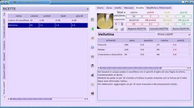 Download web tool or web app dieta