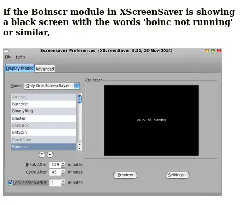 הורד כלי אינטרנט או אפליקציית אינטרנט דיאט BOINC שומר מסך מודול