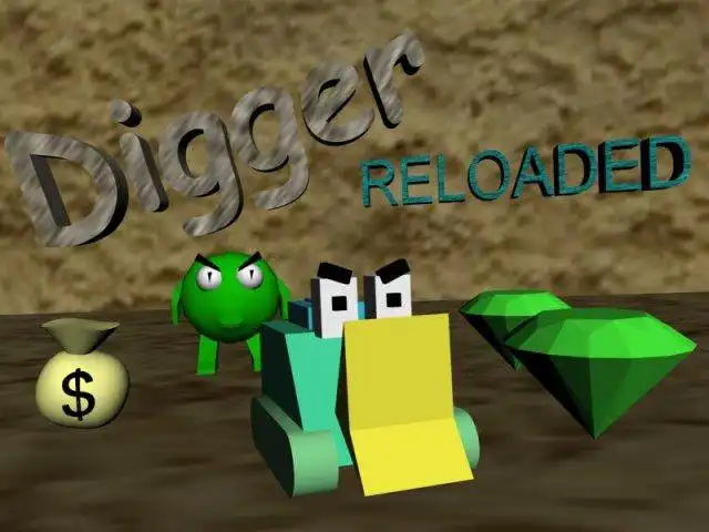 قم بتنزيل أداة الويب أو تطبيق الويب Digger Reloaded للتشغيل في Windows عبر الإنترنت عبر Linux عبر الإنترنت