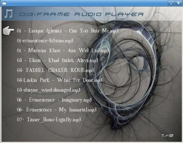 Download web tool or web app DigiFrame_AudioPlayer