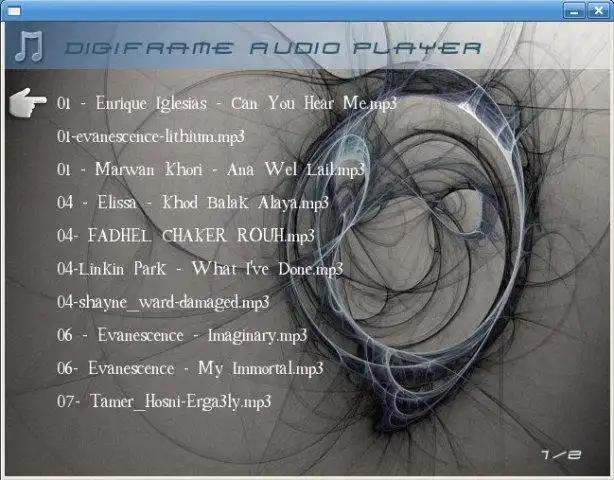 Baixe a ferramenta web ou o aplicativo web DigiFrame_AudioPlayer