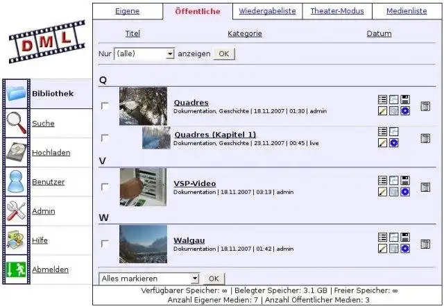 Unduh alat web atau aplikasi web Perpustakaan Multimedia Digital