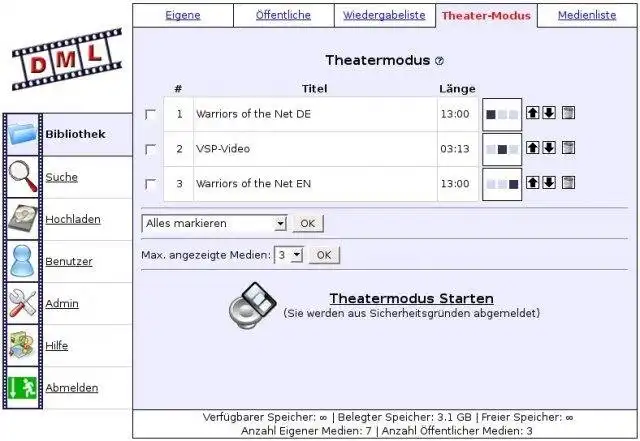 Download web tool or web app Digital Multimedia Library