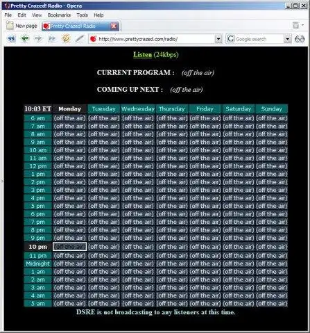 웹 도구 또는 웹 앱 다운로드 Digworld 스트리밍 라디오 엔진