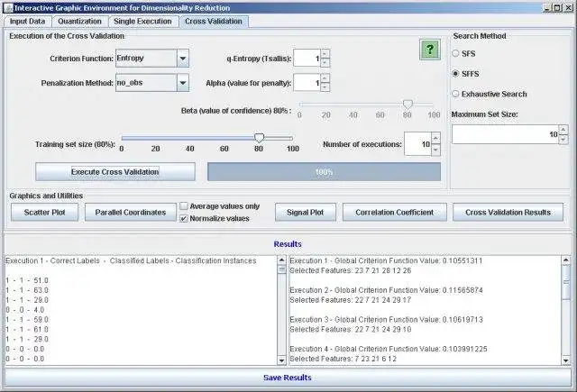 Download web tool or web app DimReduction - Dimensionality Reduction