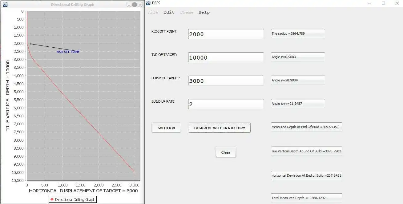 Download web tool or web app Directional drilling Calculator