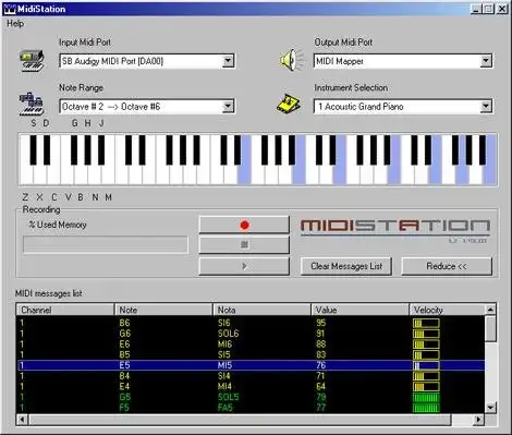 Muat turun alat web atau apl web DirectMIDI