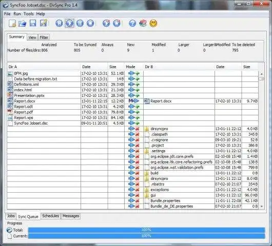 Download web tool or web app Directory Synchronize Pro (DirSync Pro)