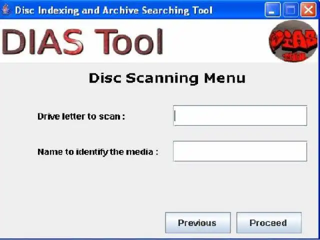 Download web tool or web app Disc Indexing and Archive Searching Tool