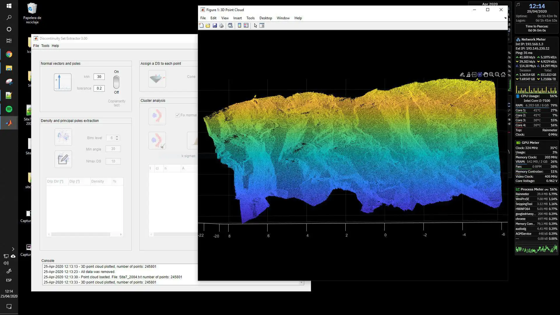 Download web tool or web app Discontinuity Set Extractor