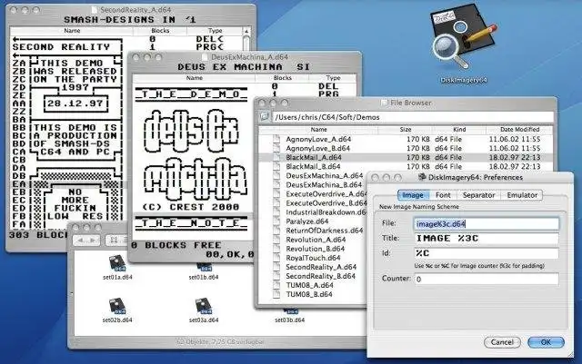 Download web tool or web app DiskImagery64