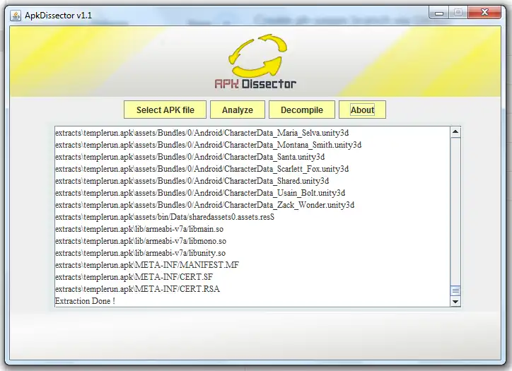 Download web tool or web app  Dissector