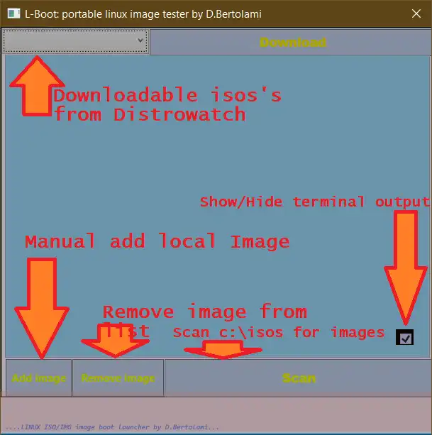 הורד כלי אינטרנט או אפליקציית אינטרנט Distro_Boot