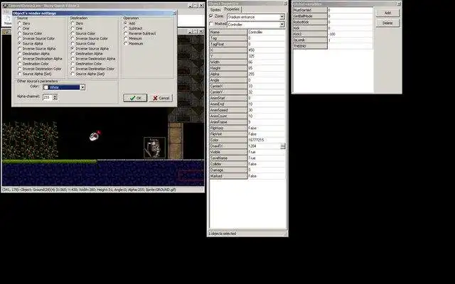ابزار وب یا برنامه وب Dizzy Quest Editor را برای اجرای آنلاین در ویندوز از طریق لینوکس به صورت آنلاین دانلود کنید