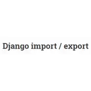 הורד בחינם את אפליקציית Windows django-import-export כדי להריץ מקוון win Wine באובונטו באינטרנט, פדורה באינטרנט או דביאן באינטרנט