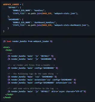 Download web tool or web app django-webpack-loader