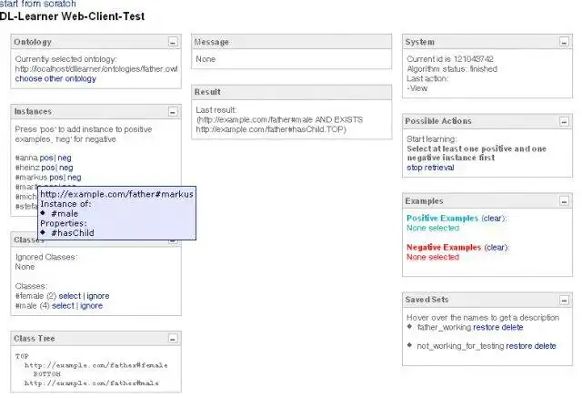 Download web tool or web app DL-Learner to run in Linux online